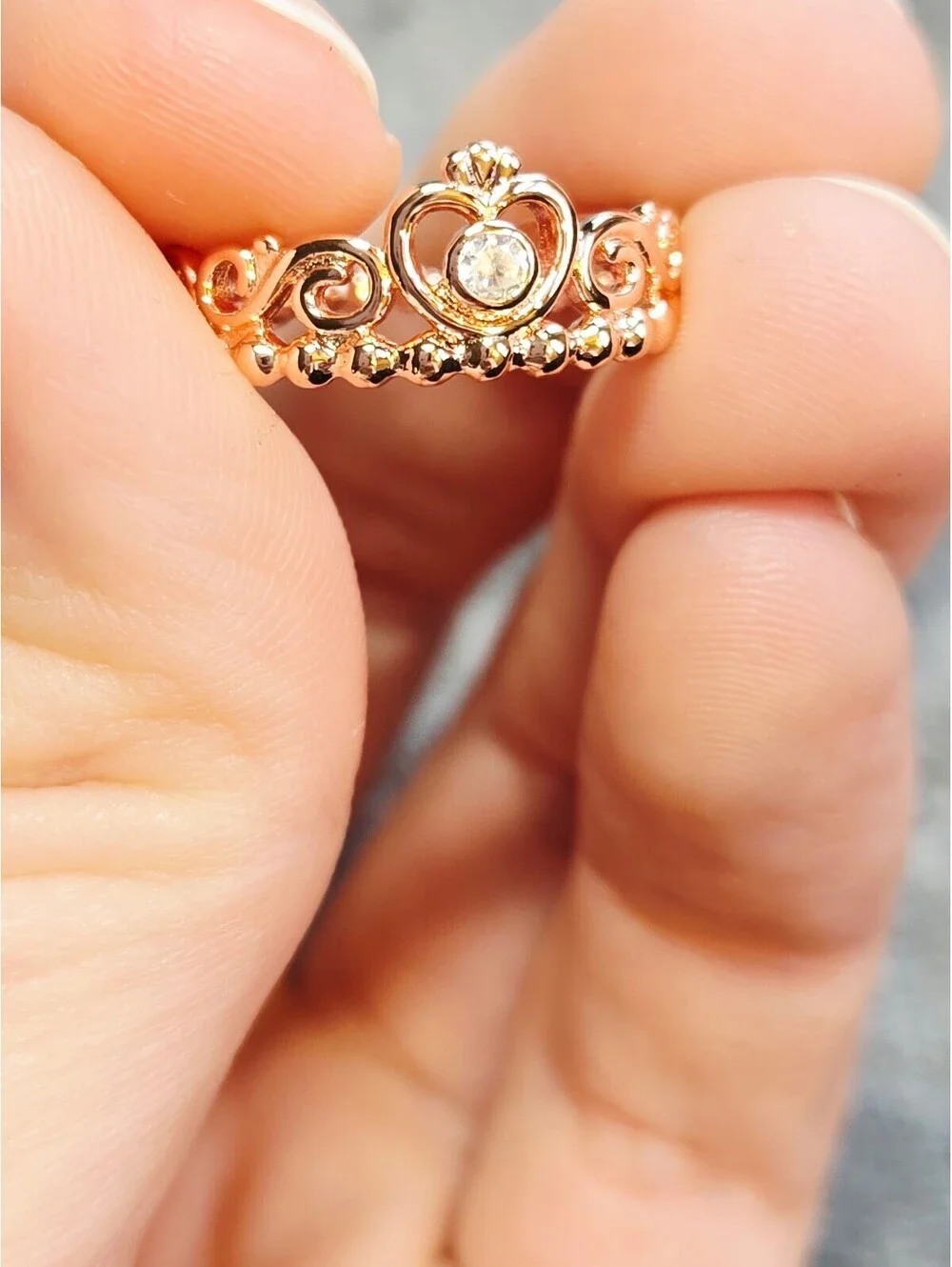 Pandora s925 ale princess ring